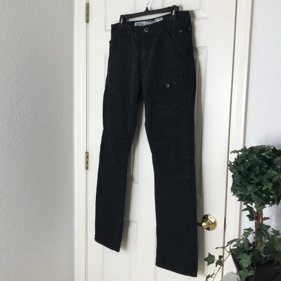 🚄Aggravated Mentality Men's Jeans | Black | Size 32W x 32L - Picture 2 of 16